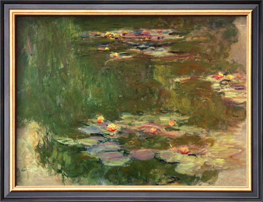 The Lily Pond, C.1917 - Claude Monet Paintings
